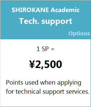 SHIROKANE 学術機関向けコースの追加可能なリソース